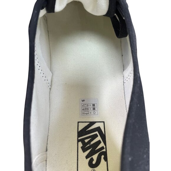 Vans Authentic Low-Top Black Canvas Sneakers Size 14 SKU 8777 - Picture 9 of 14